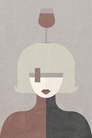 Red, red wine van Mirjam Duizendstra