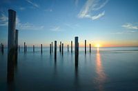 Petten am Meer - Sonnenuntergang im Aaldorf