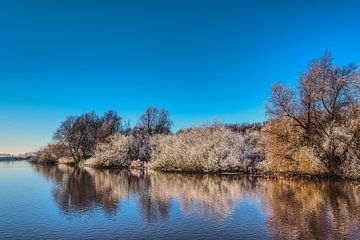Zon, water en winter van Ruud Krispijn