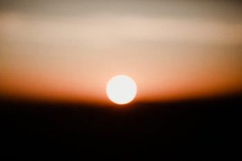Coucher de soleil italien