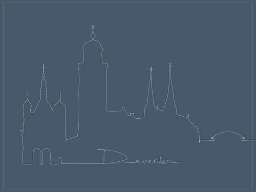 Deventer line art
