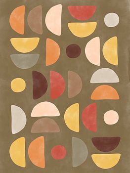 Retro Geometrische Stroom