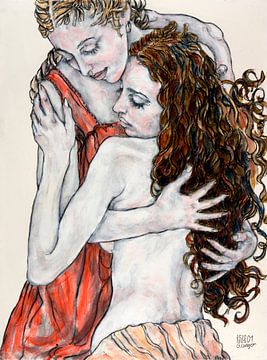 Mother and daughter by Gunter Langer