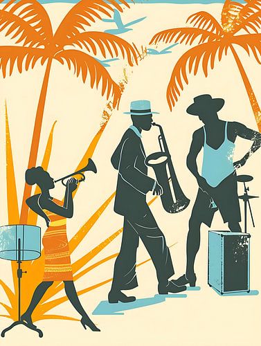 New Wave vintage & retro poster