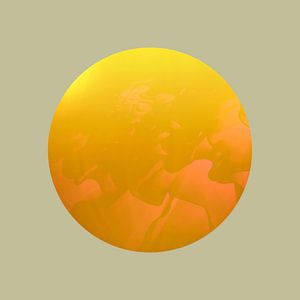 Abstrait moderne. Minimalisme. Orange.