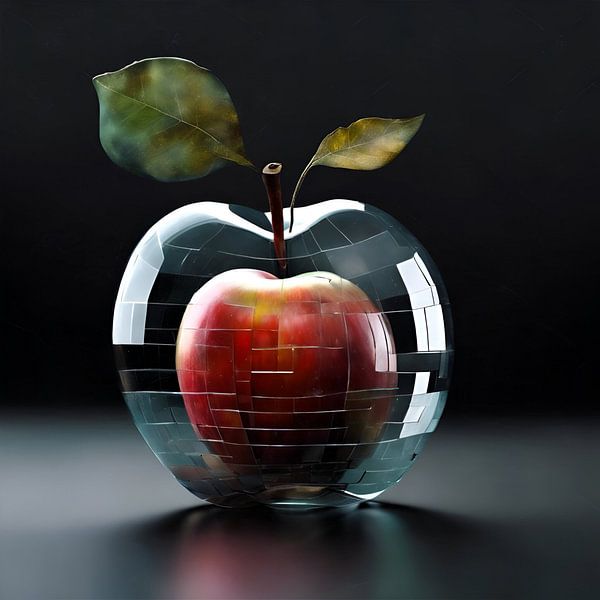 De Appel in Glas van Gert-Jan Siesling