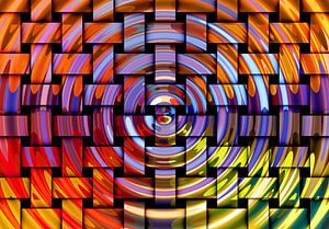 Modern Weave (Buntes Webmuster)