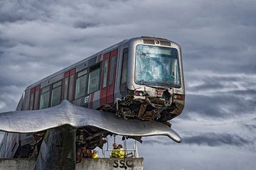 Metro crashe Spijkenisse by Tilly Meijer