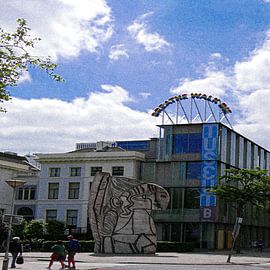 Rotterdam - Breathe Walk Die rainbow by Wout van den Berg