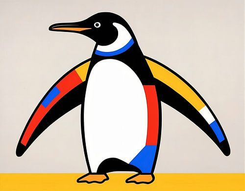 Abstract penguin