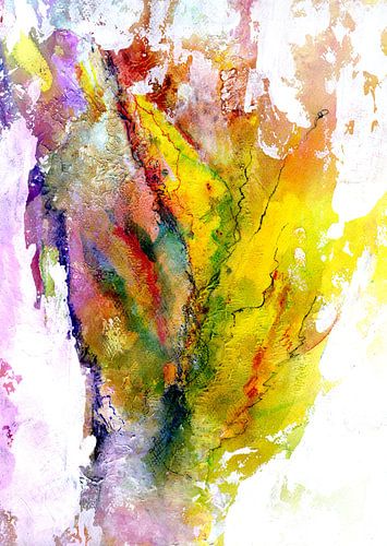 abstracte kleurrijke boom