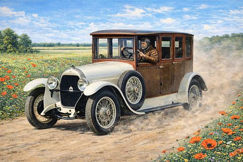 Hotchkiss anno 1923 – toen de wielen leerden rijden