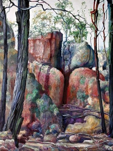 Australische Landschap in victoria