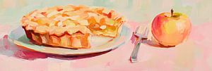 Apfel- und Kuchenkunst