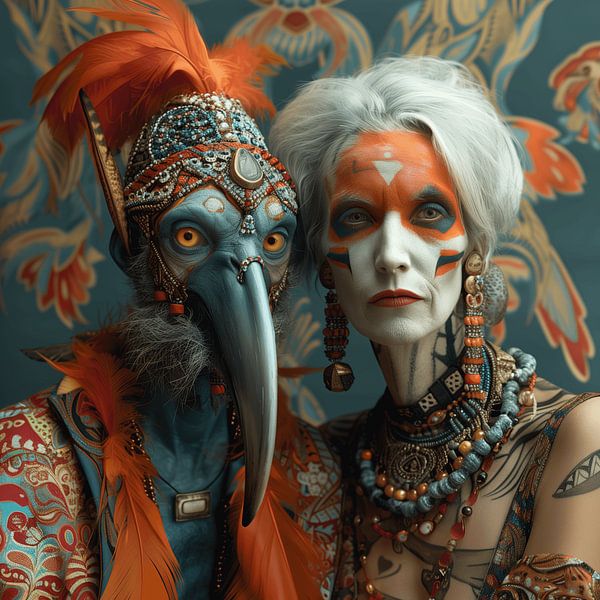 Birds of paradise by Ton Kuijpers