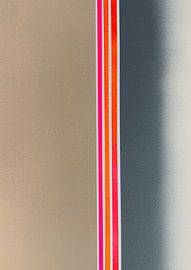 Divide – Neon-Streifen-Kunstdruck | House He[art] von HouseHeart