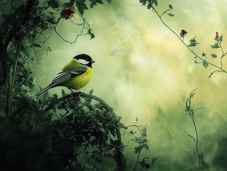 Where Silence in the Trees Sings by Karina Brouwer