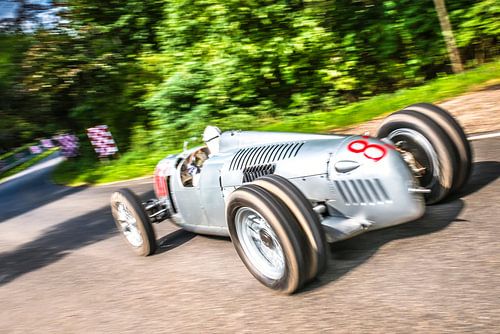 Auto Union Grand Prix Rennwagen Type C V16 vintage race car by Sjoerd van der Wal Photography