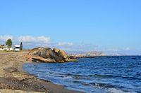 Camper aan de Spaanse kust