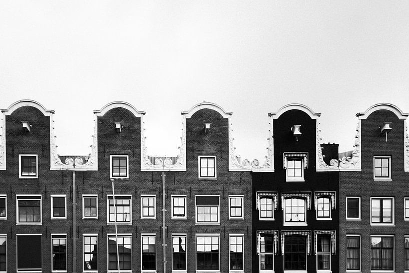 Amsterdamse grachtenpanden von Robert Paul Jansen