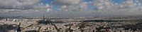 Kleur panorama Parijs