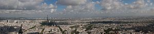Kleur panorama Parijs von Mark Koster