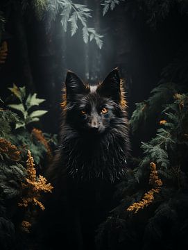 Zwarte vos van Stephanie Lenk - Feldmeth