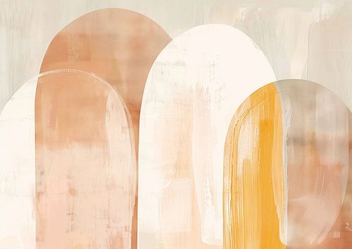 Peinture minimaliste scandinave