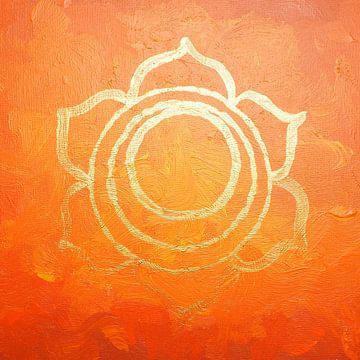 Sacral chakra - Svadhisthana by beangrphx Illustration and paintings
