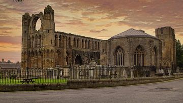 La cathédrale d'Elgin en Écosse
