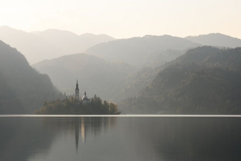 Lac Bled en Slovénie par Michael Valjak
