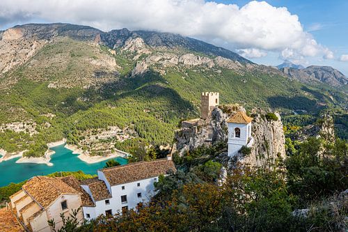 El Castell de Guadalest in Spanje