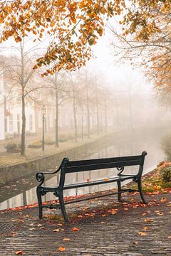 Foggy morning in Amersfoort by Neşe van de Wiel