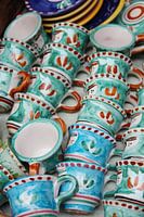 Colourful ceramics | Italy | kitchen