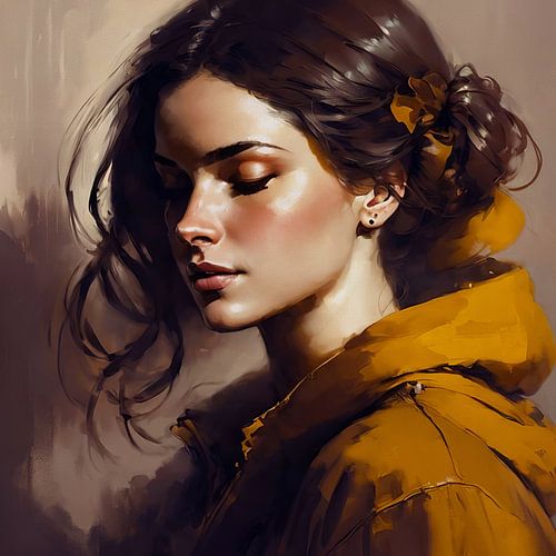 Portrait de femme | Promenade d'automne