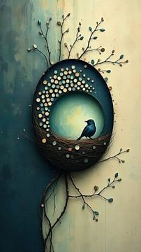 Artistiek vogelnest van Aimelle ML