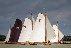 IFKS Skûtsjes voor de wind van ThomasVaer Tom Coehoorn