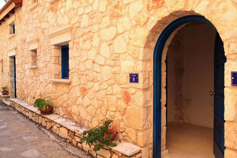 Rue et maisons typiquement grecques par Bobsphotography