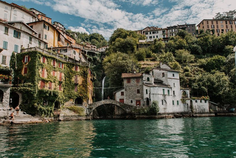 The picturesque village of Nesso on Lake Como by Sanne Vermeulen