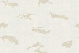 Gravel-inspired art in beige tones by Dina Dankers