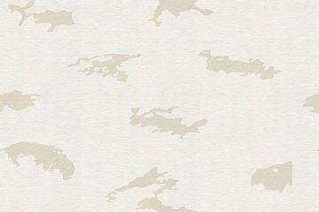 Grind-geïnspireerde kunst in beige tinten van Dina Dankers