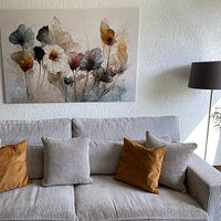 Kundenfoto: Dry Flowers Bouquet von Treechild, auf leinwand