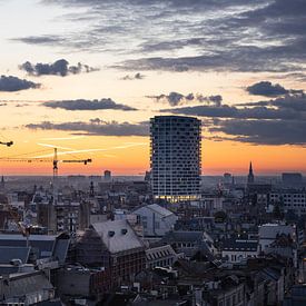 The Antwerp skyline just before sunrise II | Urban photography by Daan Duvillier | Dsquared Photography