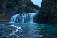 Wasserfall in Island