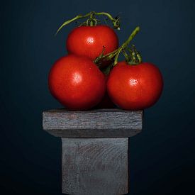 Stilleven met tomaat van Muriël Mulder Fotografie