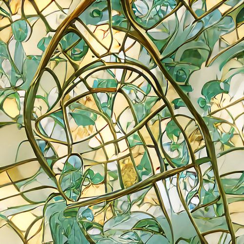 Delft Art Nouveau Map