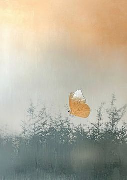 Vlinder | Whisper of Nature's Grace van Zen en Meer