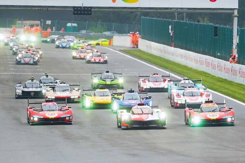 FIA WEC 2023 TotalEnergies 6 Uur van Spa-Francorchamps start race van Sjoerd van der Wal Fotografie
