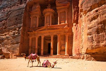 Petra in Jordanië