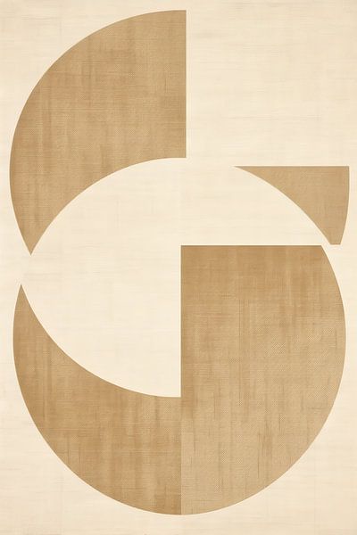 Modern abstract Hygge van Modern Collection